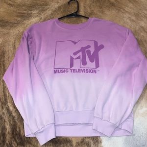 MTV brand size small purple light purple